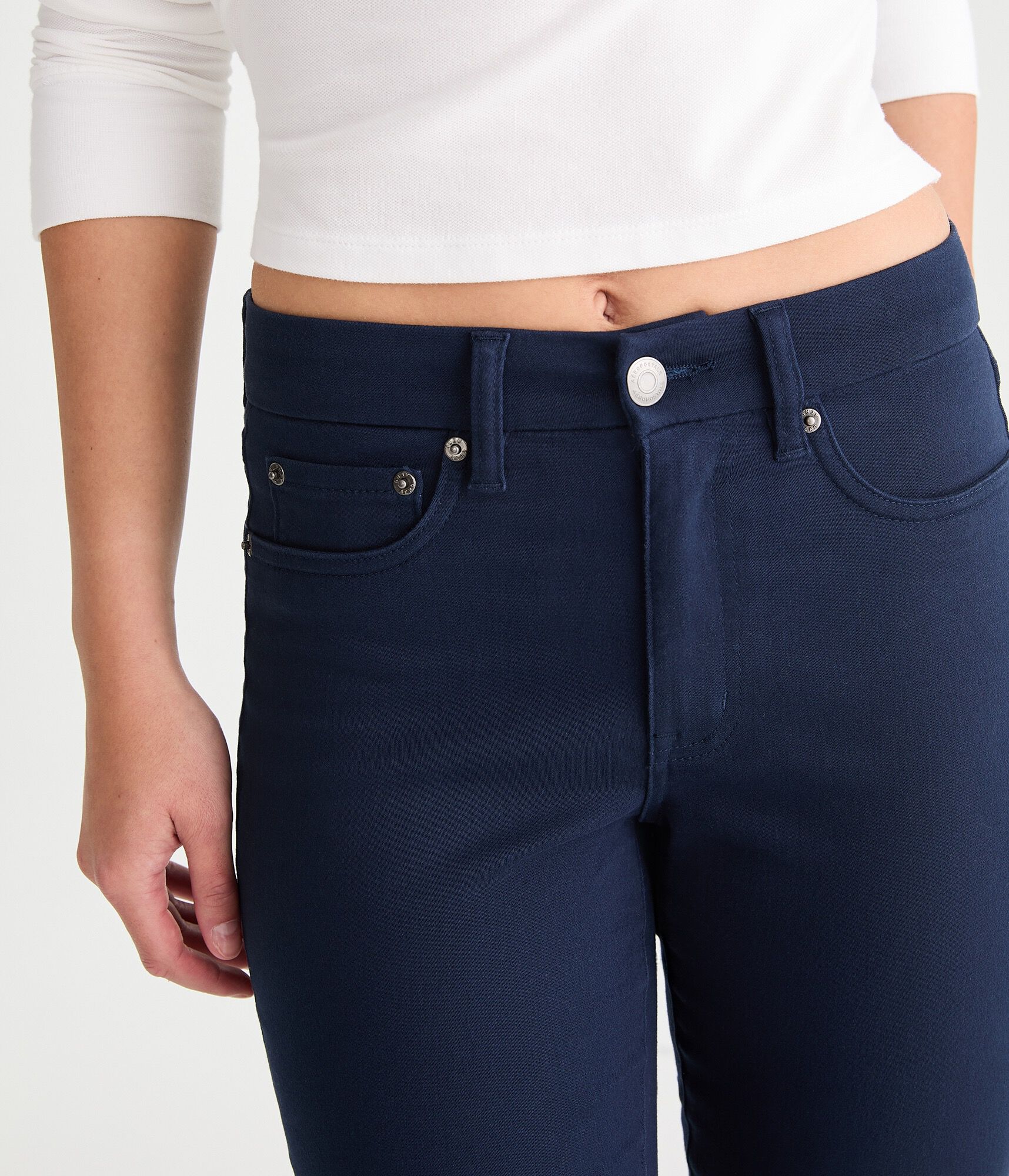 Curvy Seriously Stretchy High-Rise Uniform Jegging