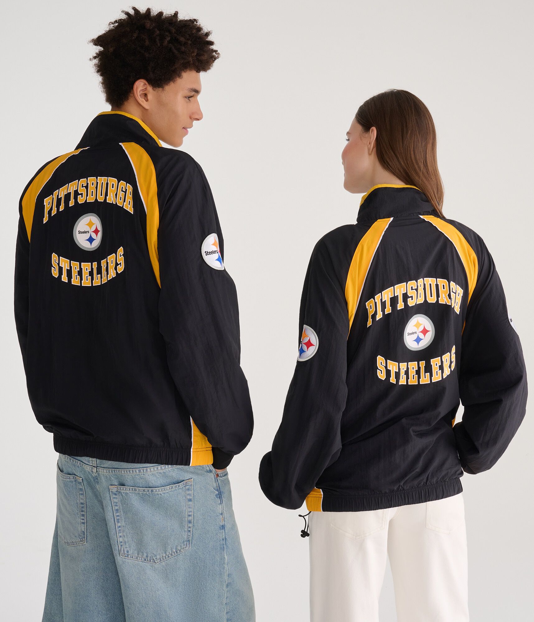 Pittsburgh Steelers Quarter-Zip Track Jacket