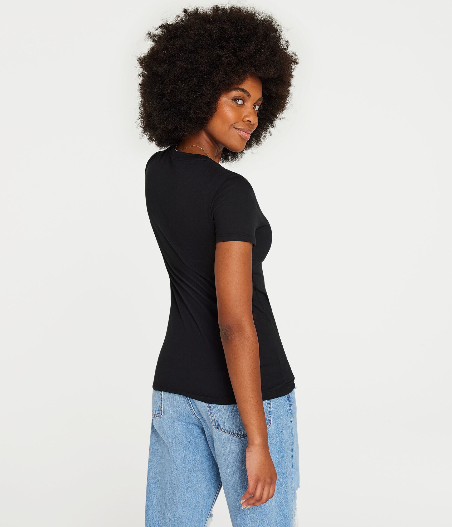 Aero Script Floral Graphic Tee