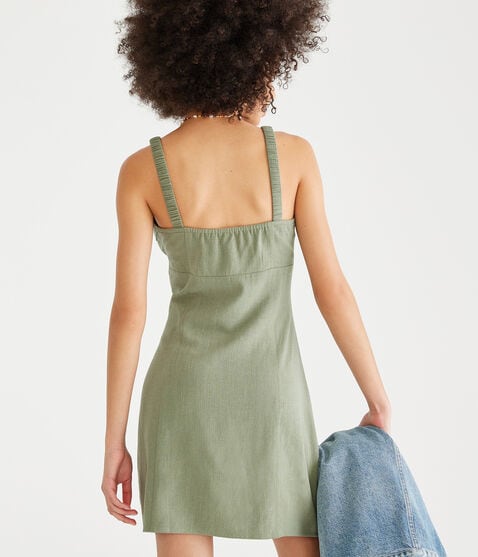 Solid Sweetheart Cinched Sheath Dress