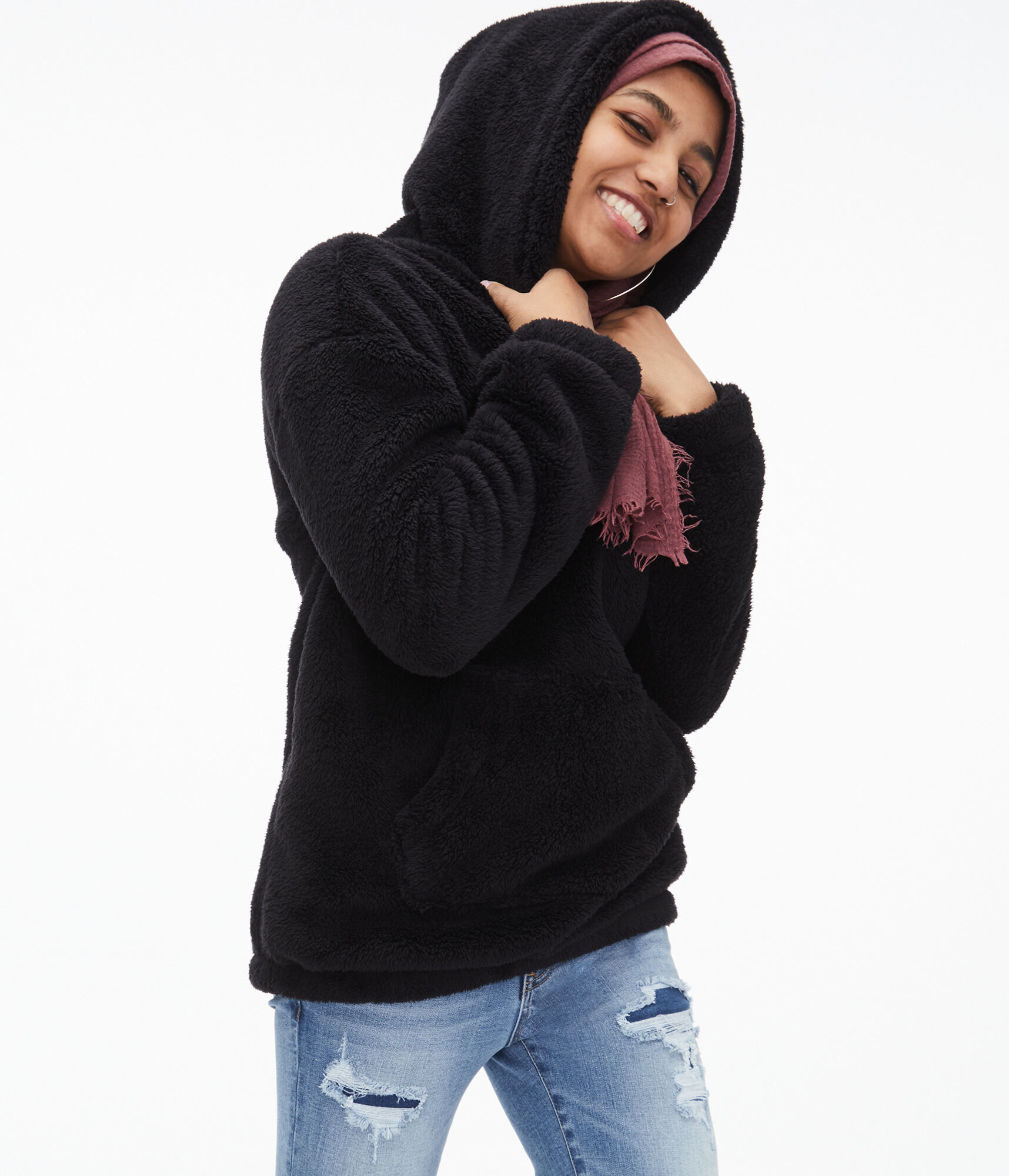 Cozy Fleece Pullover Hoodie
