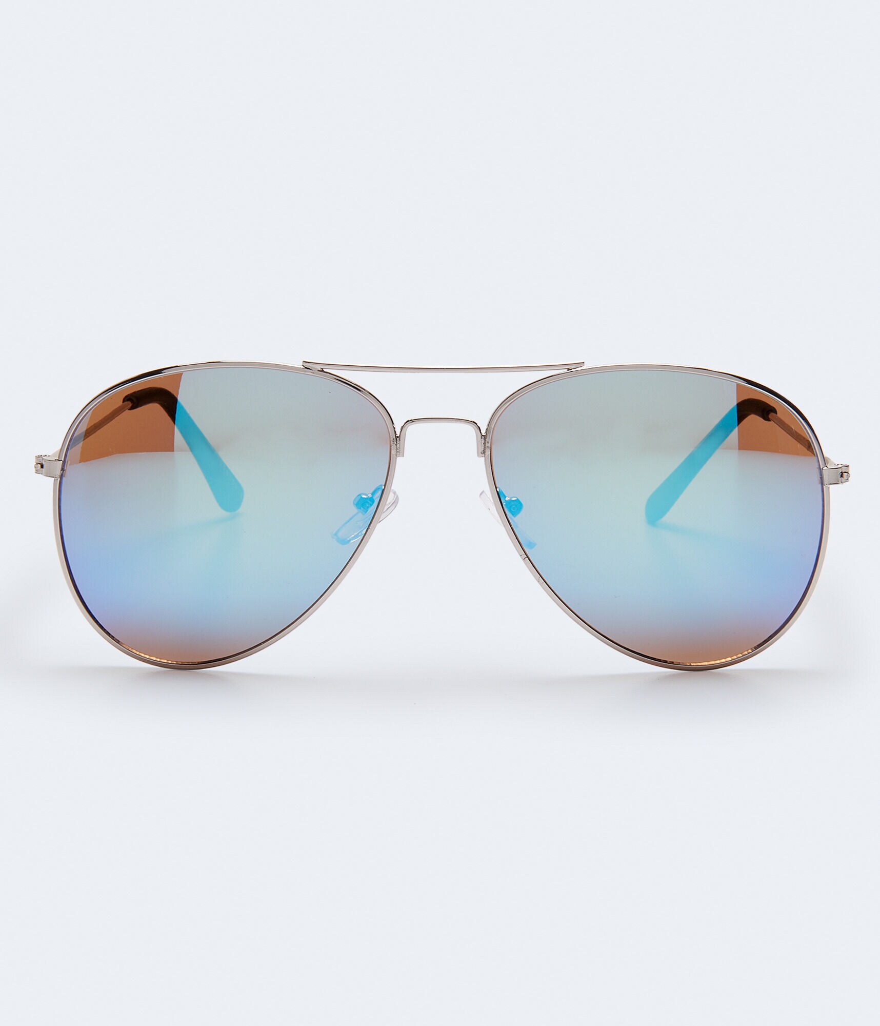 Mirrored Aviator Sunglasses