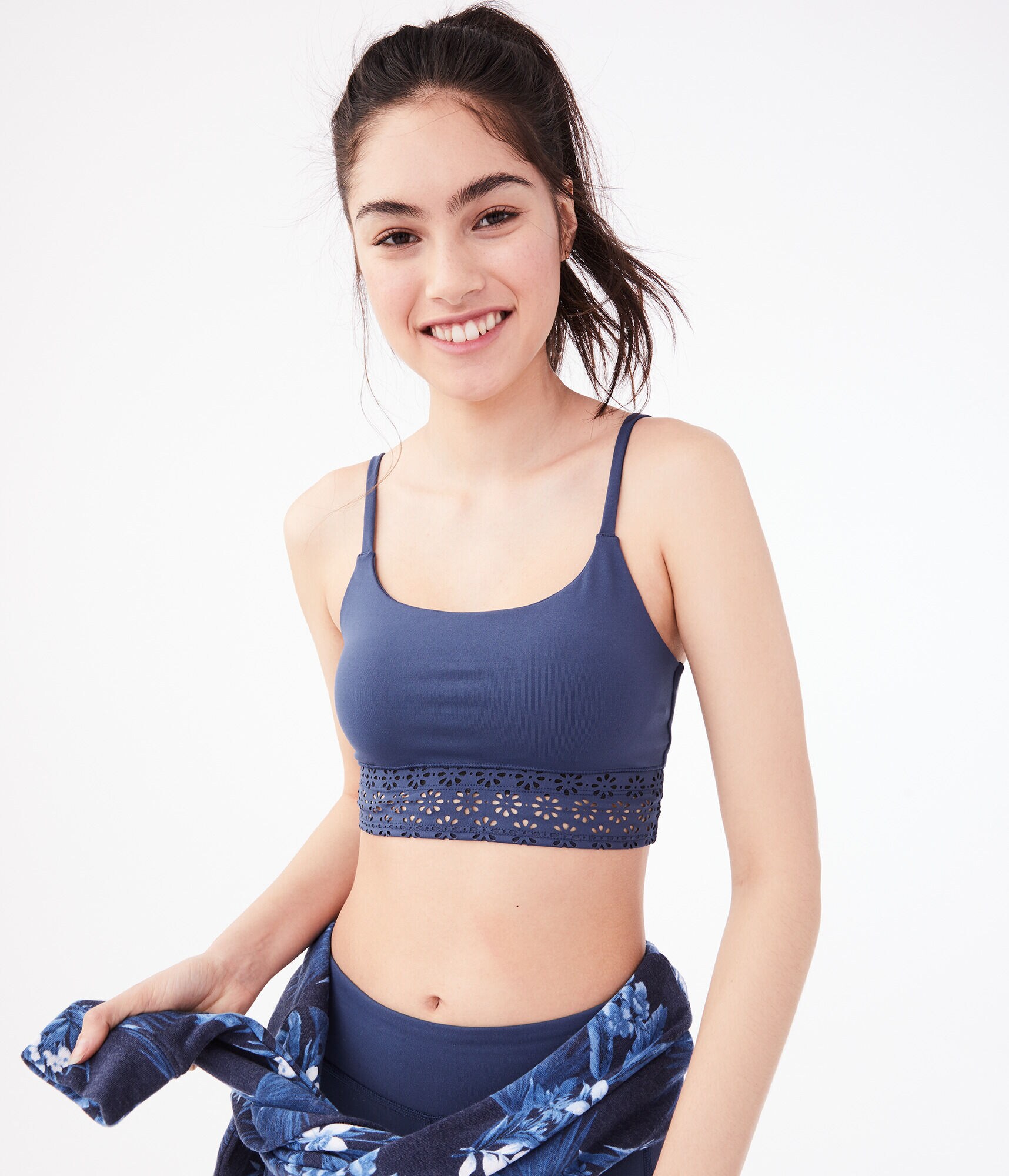 Laser-Cut Sports Bra