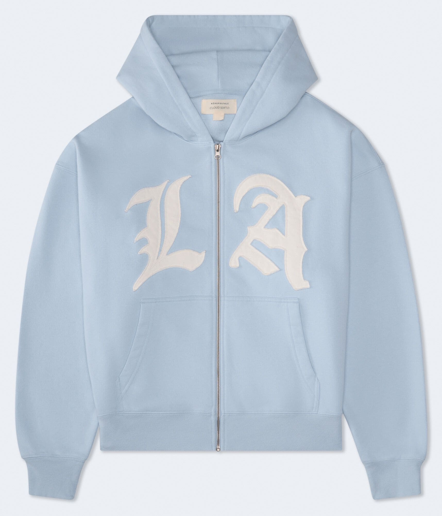 Cloud Soft LA Boxy Full-Zip Hoodie
