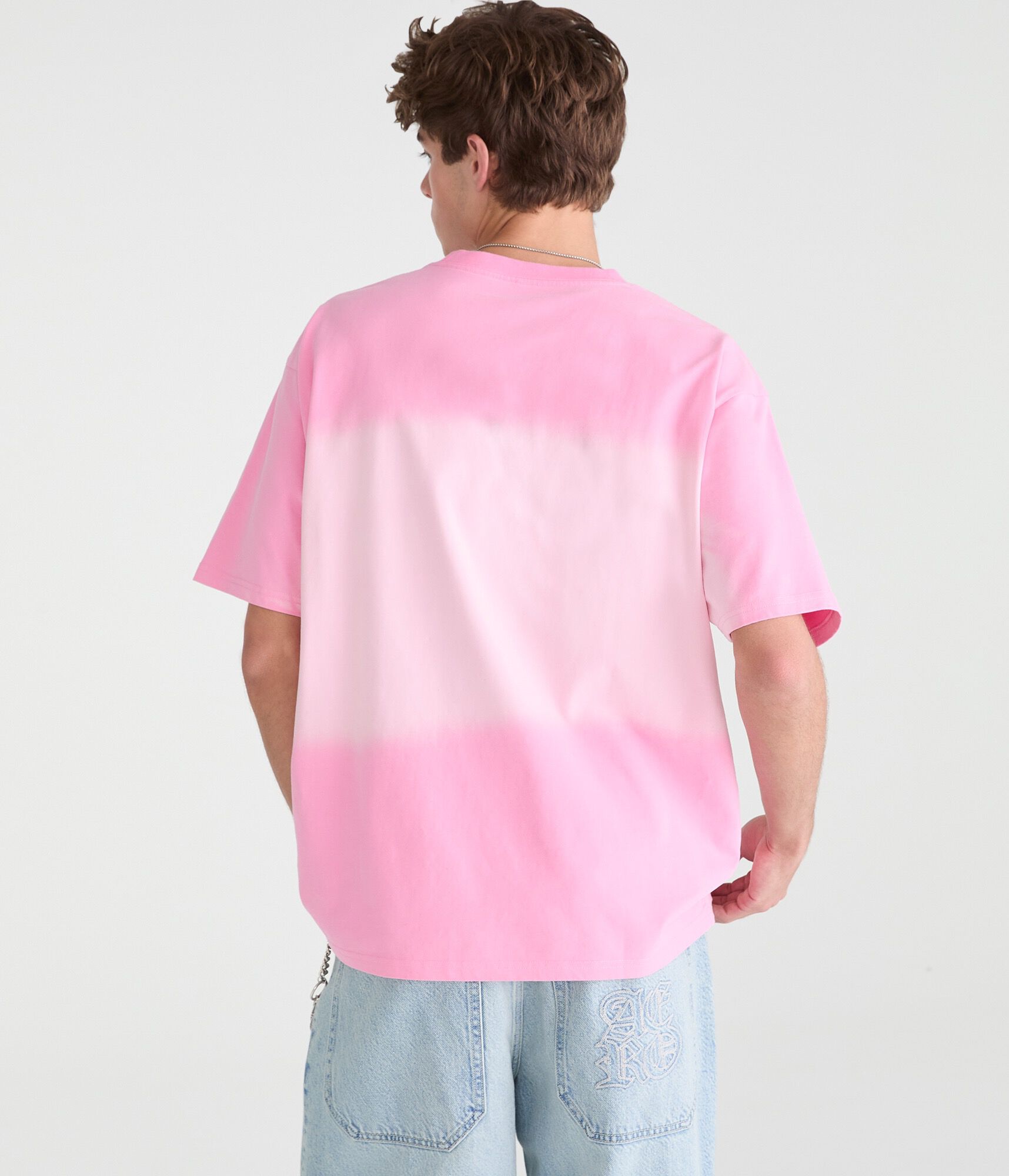 Heart Tattoo Tie-Dye Graphic Tee