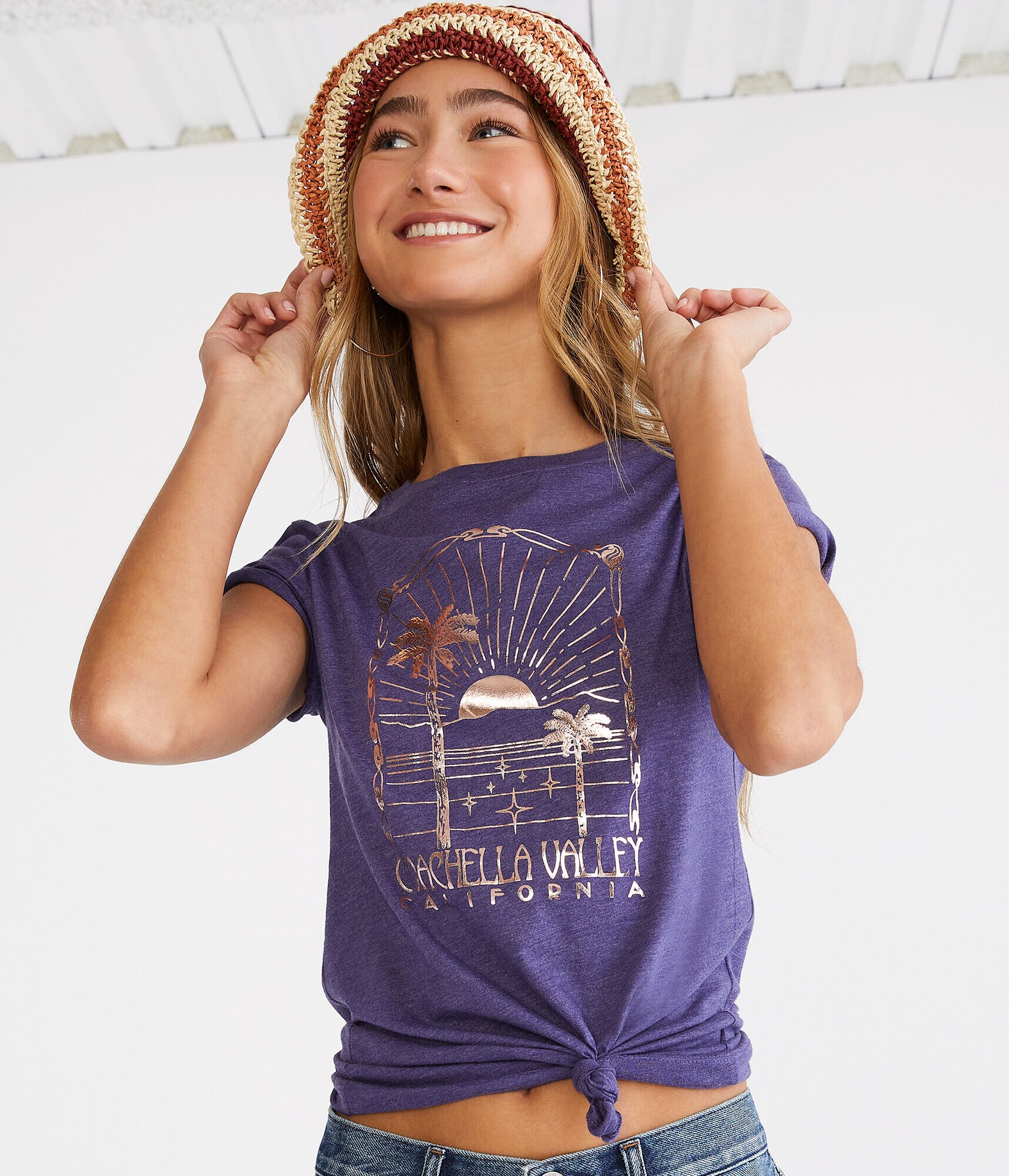 Coachella Valley Foil Graphic Tee