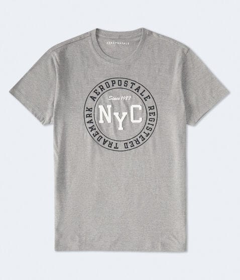 Aero NYC Circle Appliqué Graphic Tee Aero NYC Circle Appliqué Graphic Tee