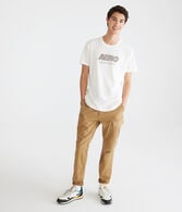 Aero Original Brand Appliqué Graphic Tee