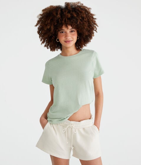 Washed Vintage Fit Crew Tee Washed Vintage Fit Crew Tee
