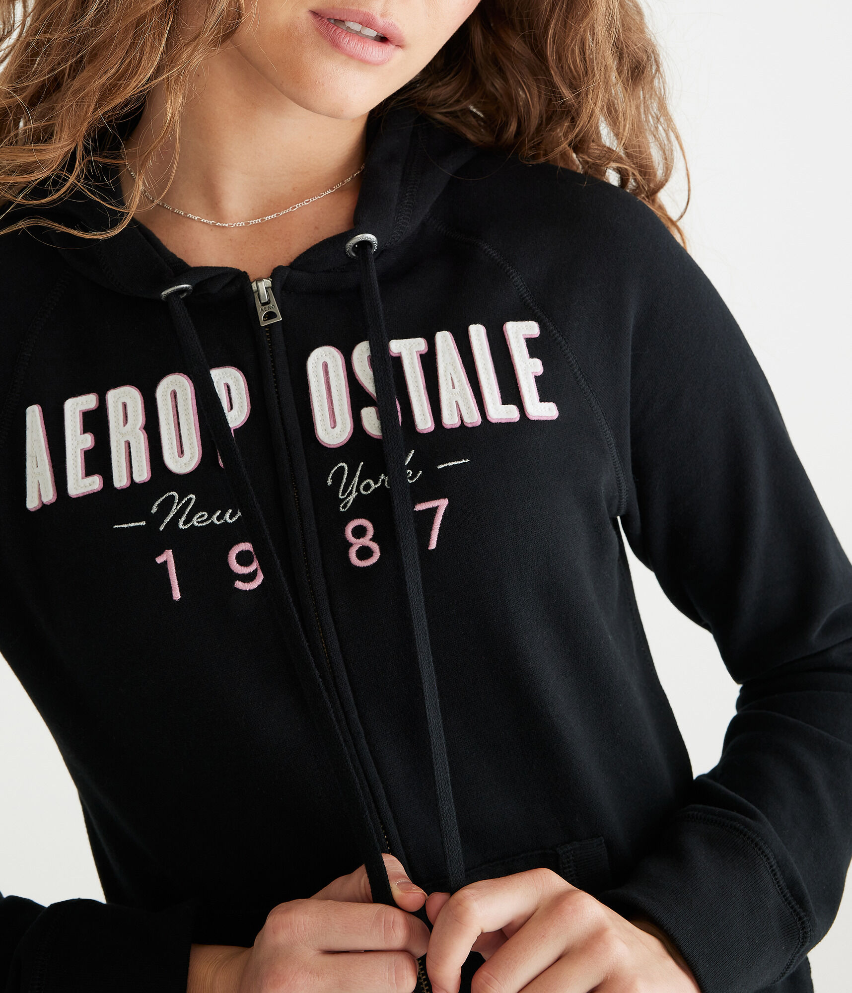 Aeropostale 1987 Full-Zip Hoodie