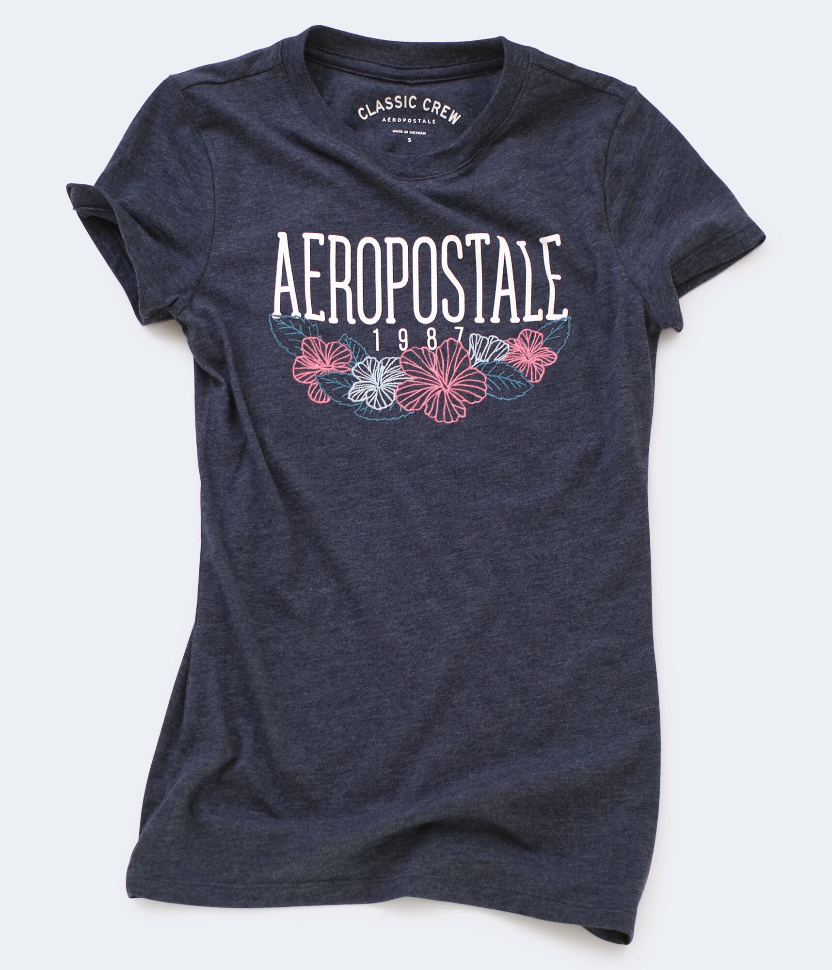 Floral Aeropostale Graphic Tee