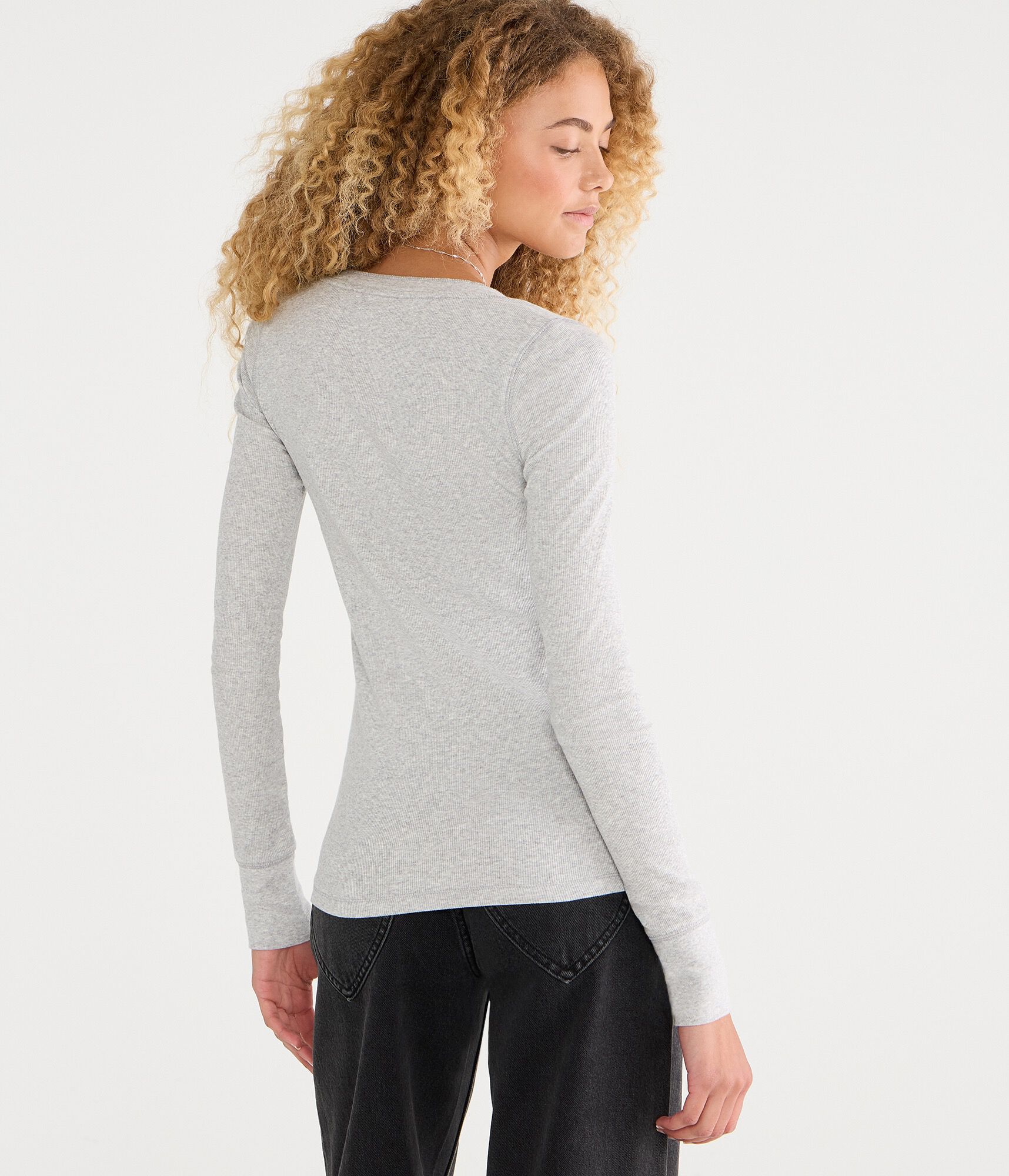 Long Sleeve Aero Graphic Henley