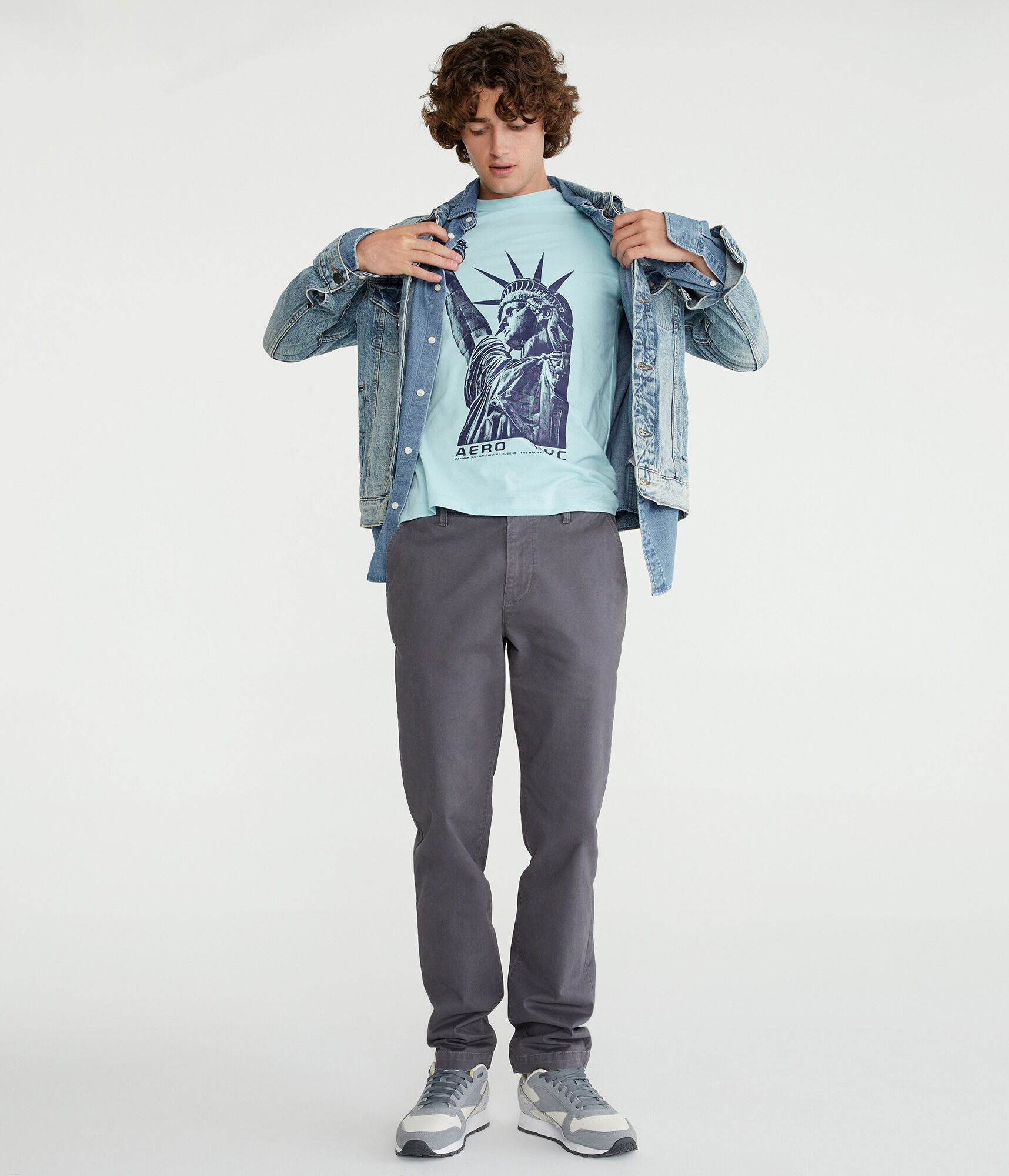 Aero NYC Statue Of Liberty Graphic Tee