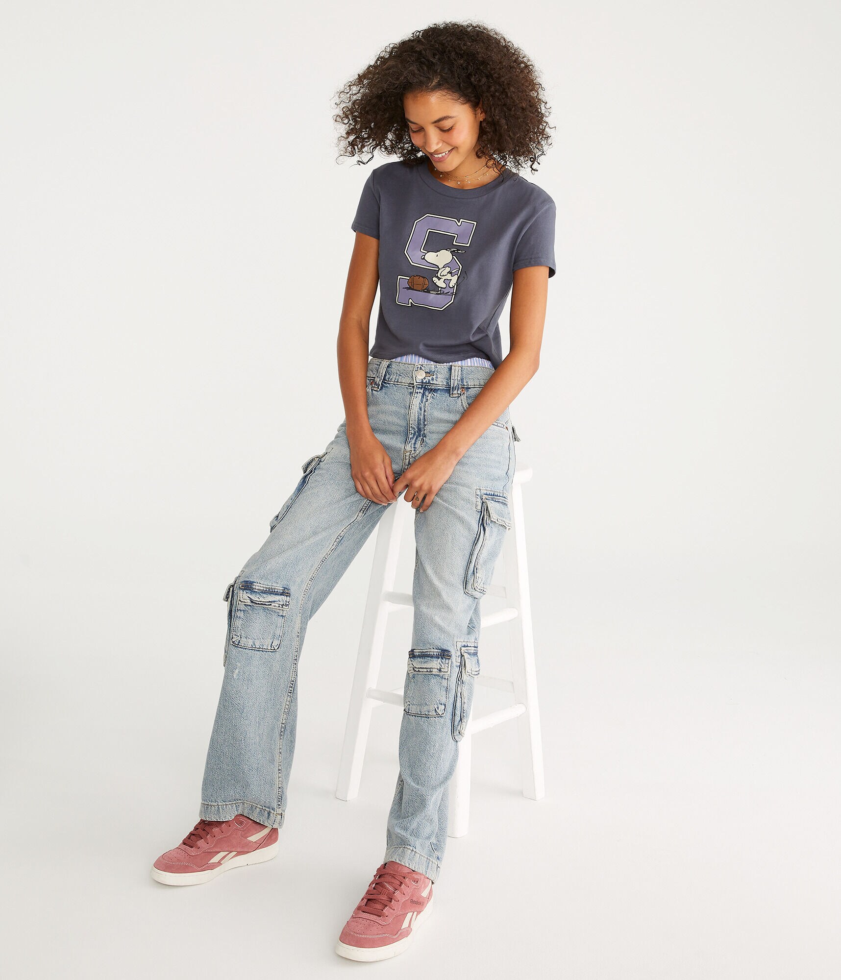 Snoopy State Vintage Fit Graphic Tee