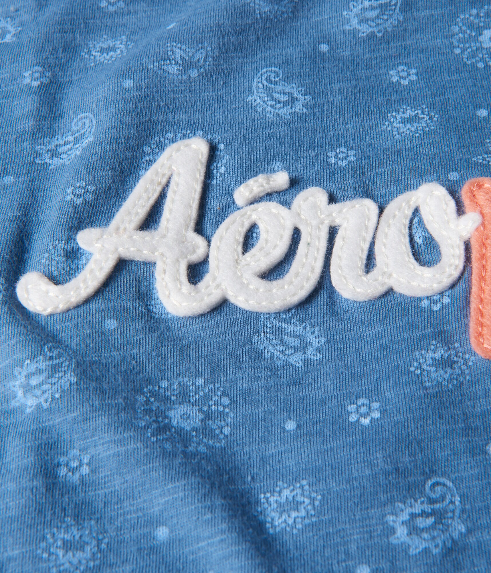 Aeropostale Paisley Graphic Tee