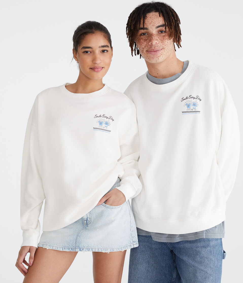 Smile Every Day Essentials Crew Sweatshirt