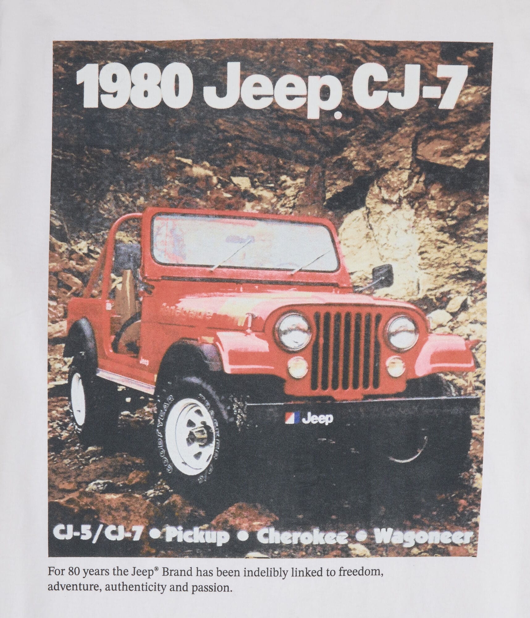 Jeep 1980 CJ-7 Relaxed Graphic Tee