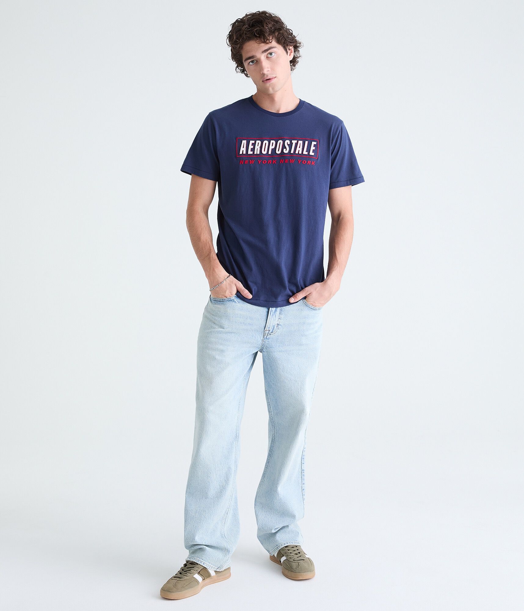 Aeropostale New York Appliqu&eacute; Graphic Tee