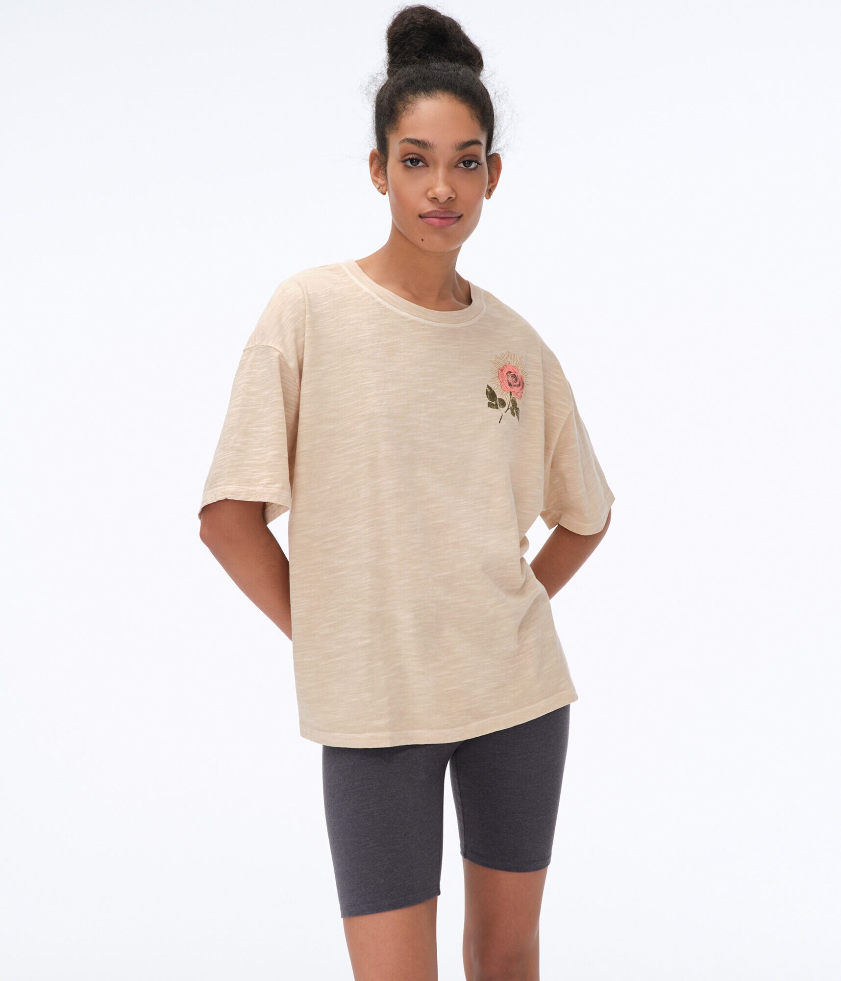 Celestial Rose Boyfriend Graphic Tee