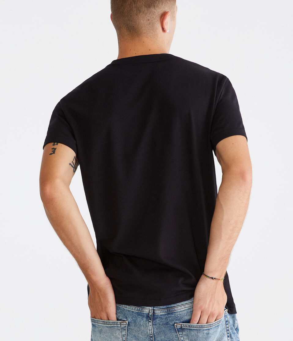 Aeropostale 87 Diamond Appliqué Graphic Tee