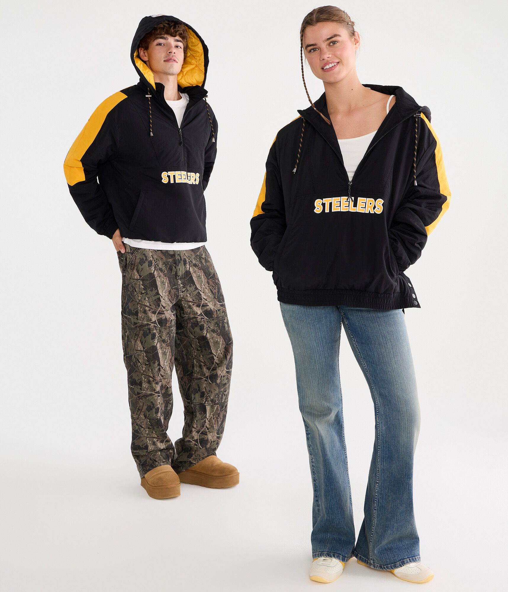 Pittsburgh Steelers Hooded Sideline Jacket