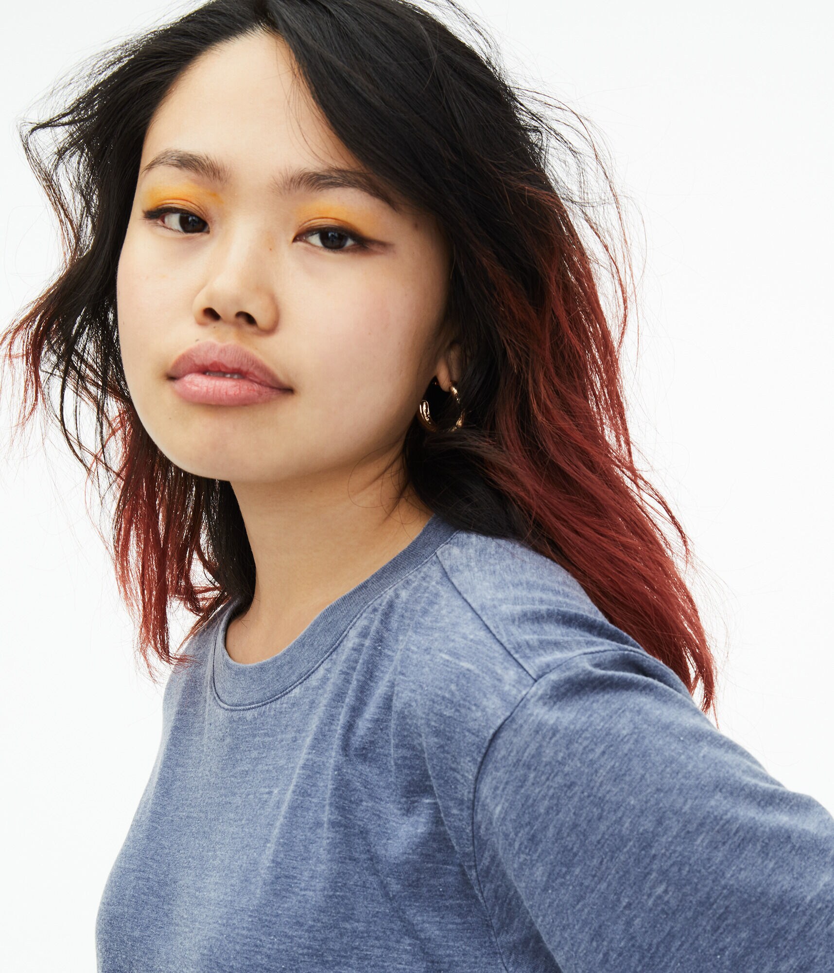 Boxy Cropped Crew Tee