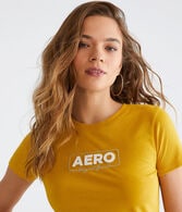 Aero Box Logo Appliqué Graphic Tee