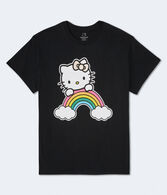 Hello Kitty Rainbow Oversized Graphic Tee