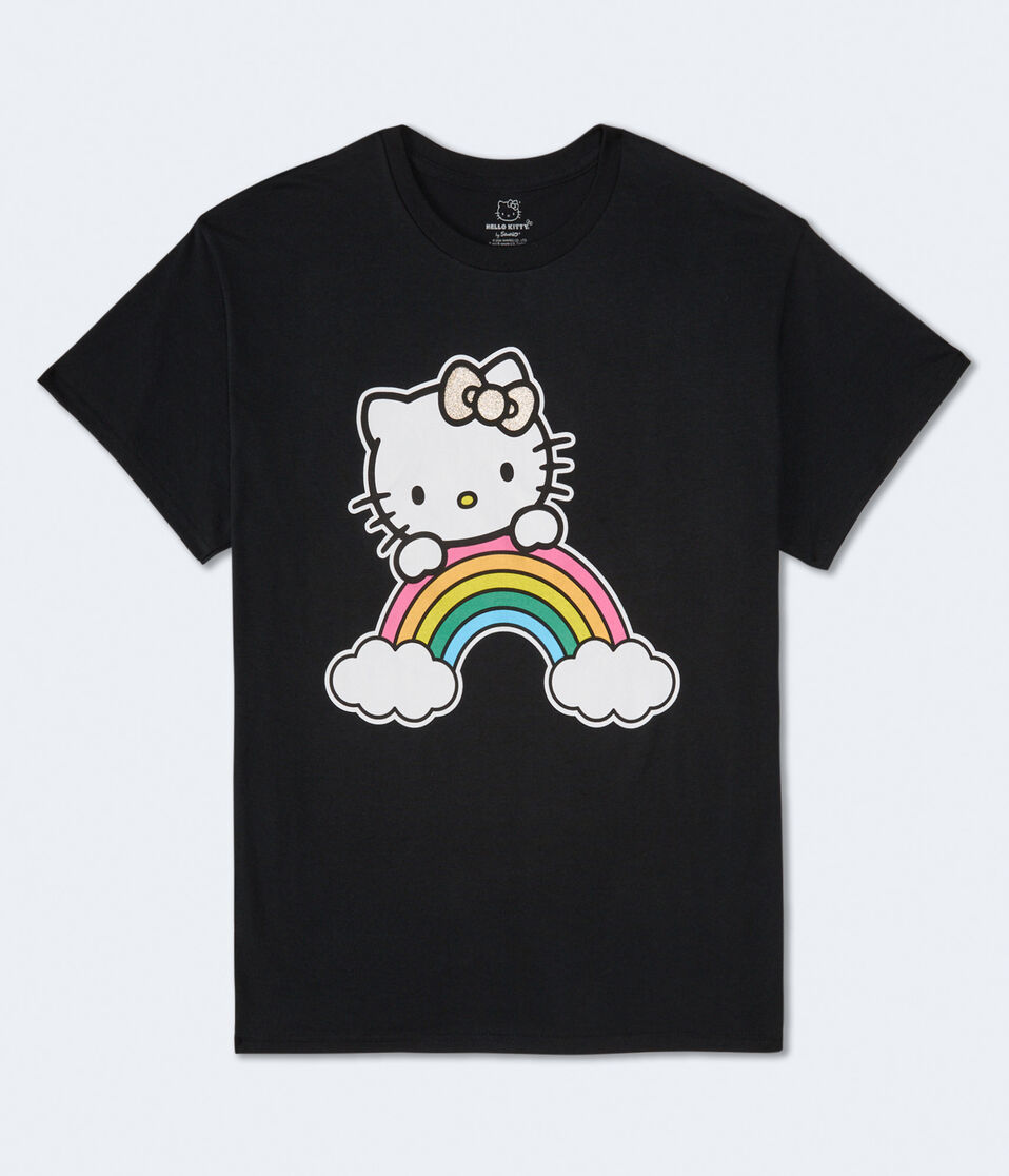 Hello Kitty Rainbow Oversized Graphic Tee