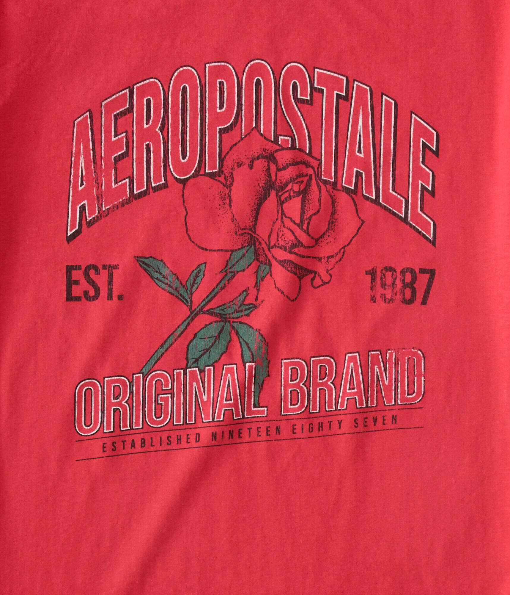 Aeropostale Original Rose Graphic Tee