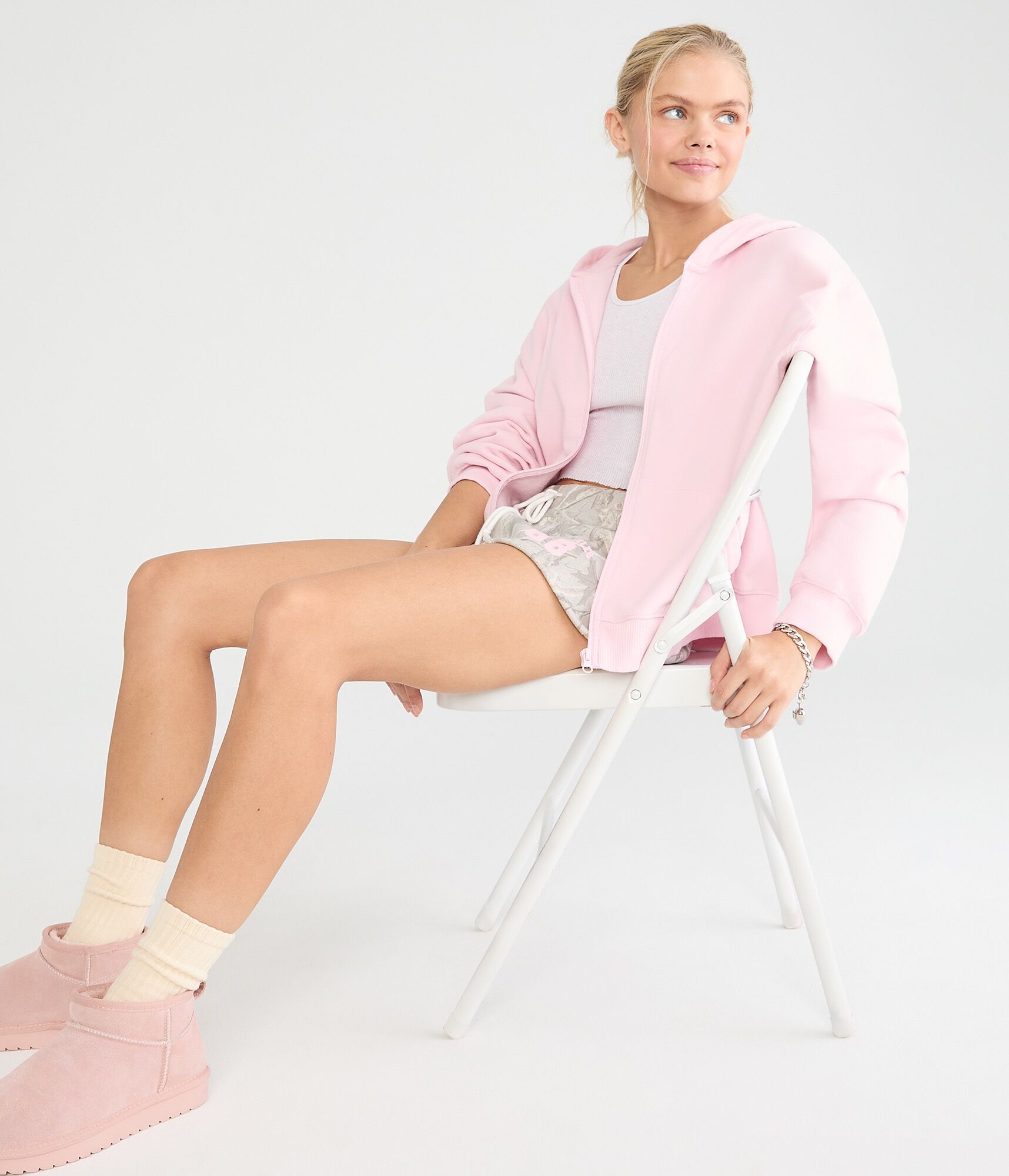 Cloud Soft Oversized Full-Zip Hoodie