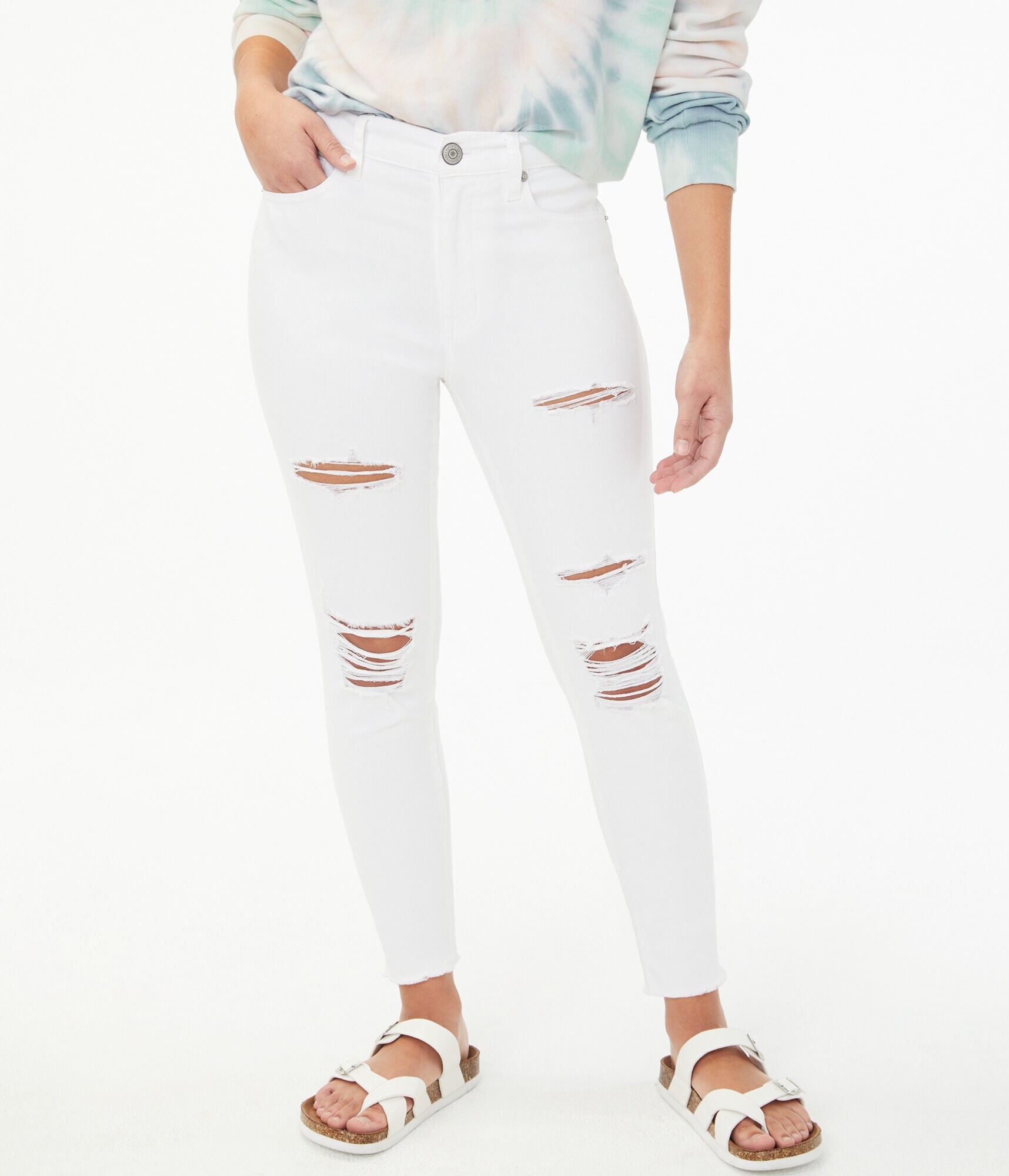 Seriously Stretchy High-Rise Ankle Jegging