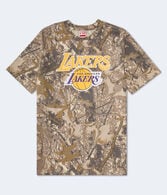 Los Angeles Lakers Camo Relaxed Graphic Tee