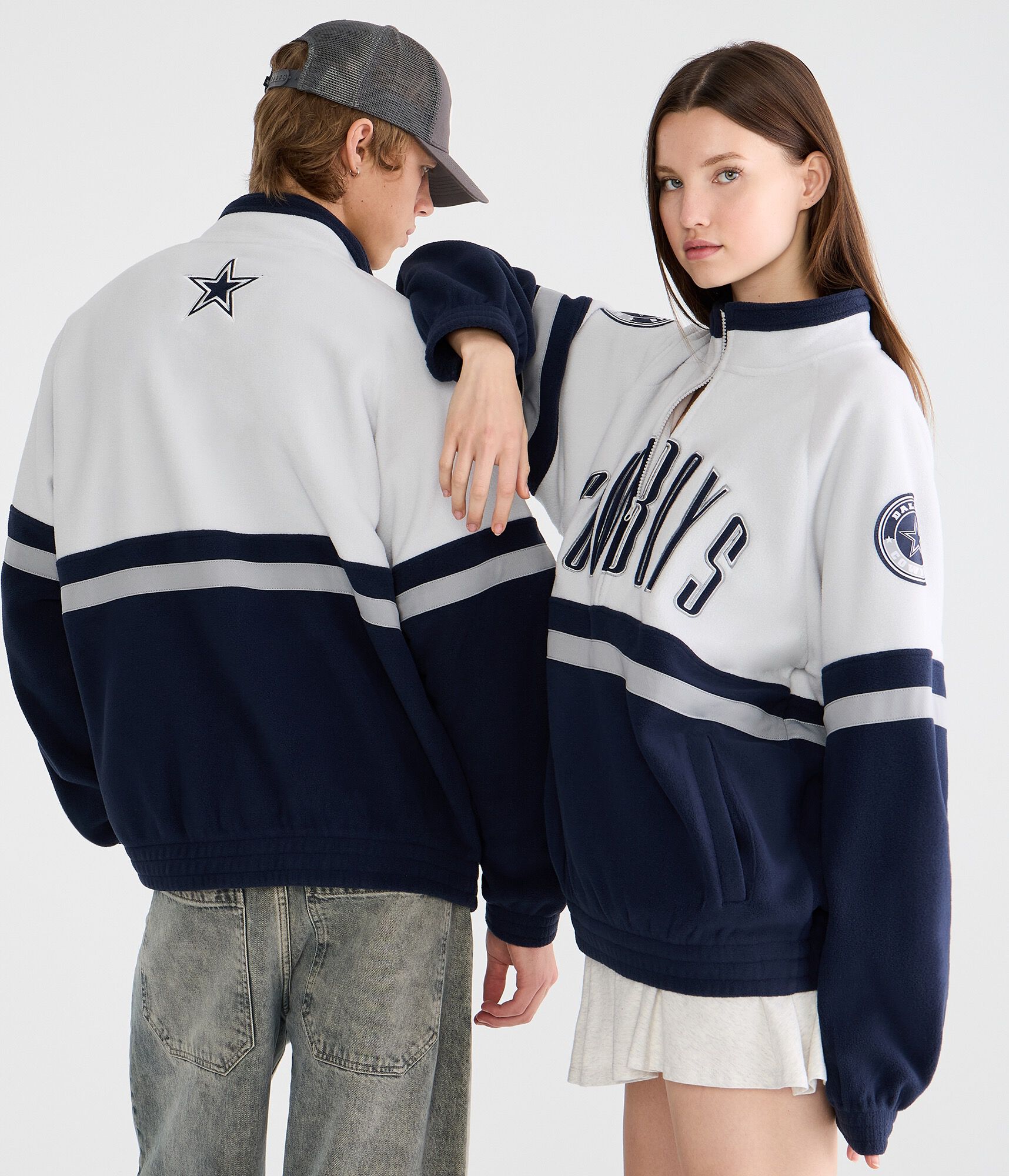 Dallas Cowboys Polar Fleece Half-Zip Sweatshirt