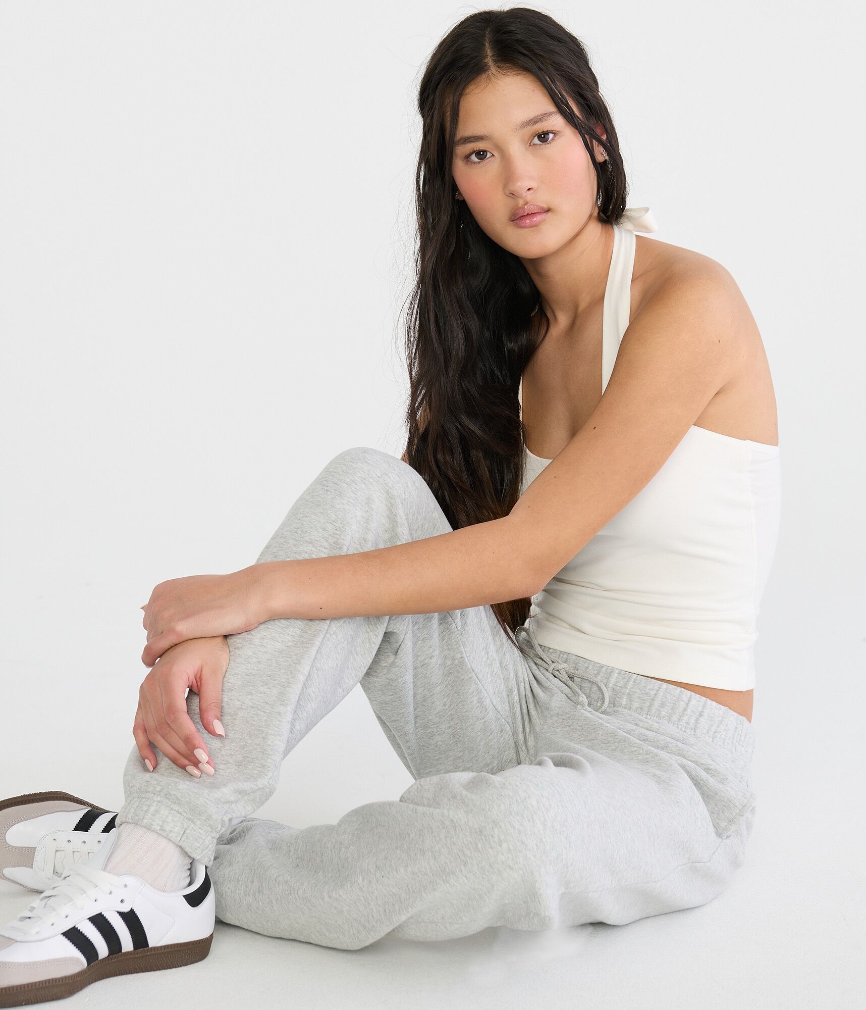 Cloud Soft Slouchy High-Rise Jogger Sweatpants