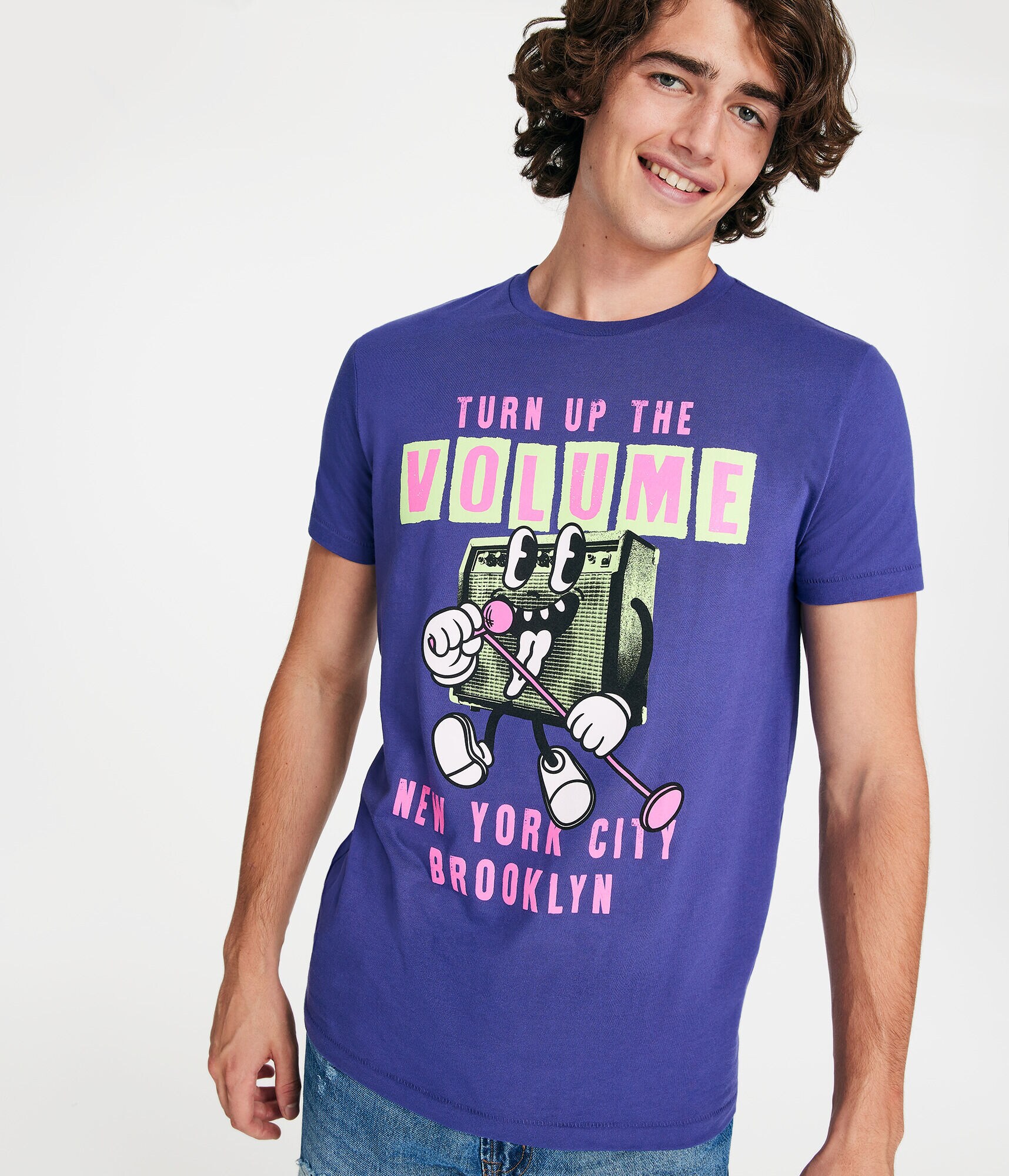 Turn Up The Volume Graphic Tee