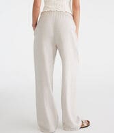 Striped Linen Drawstring Pants