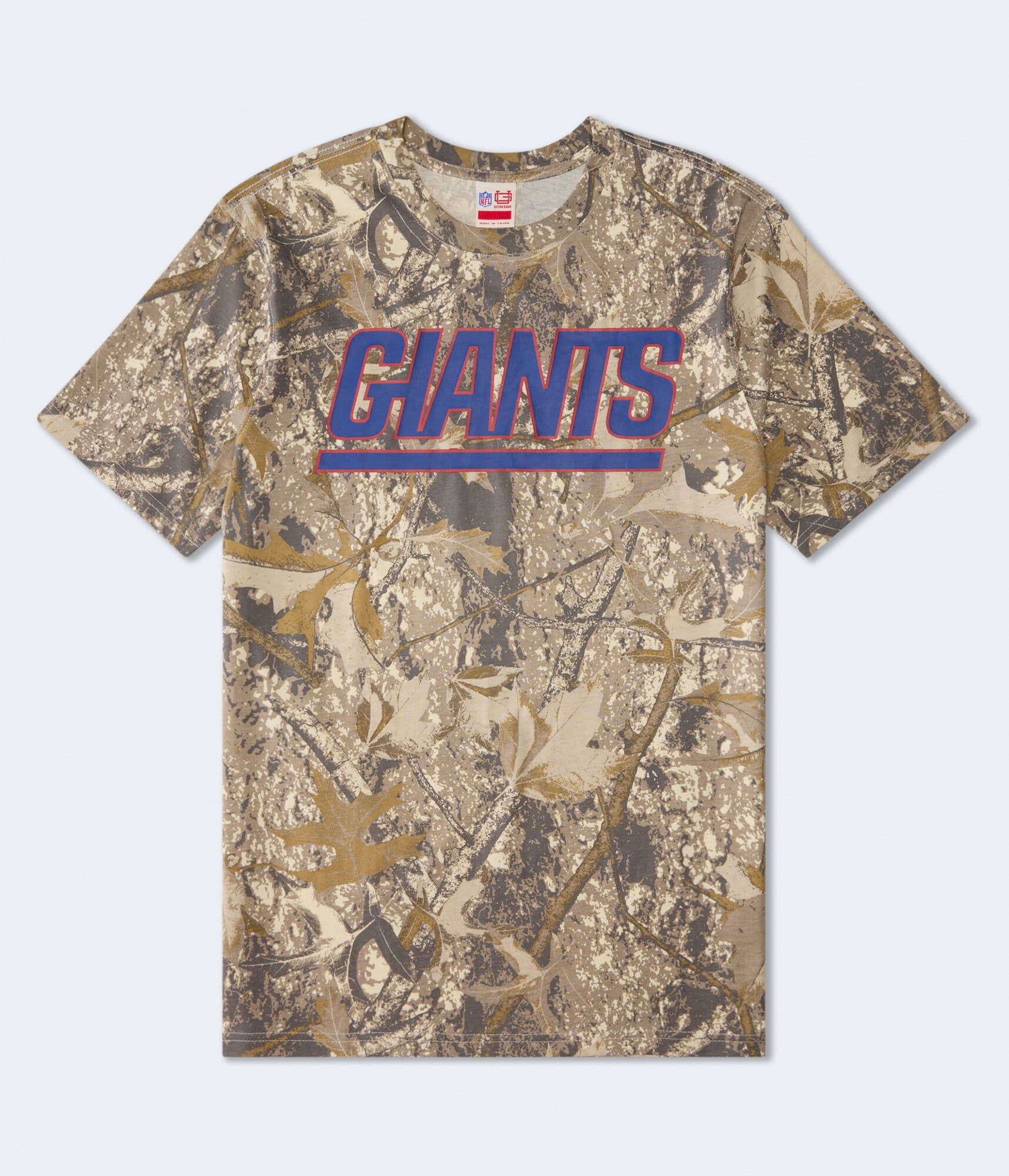 New York Giants Forest Camo Relaxed Graphic Tee