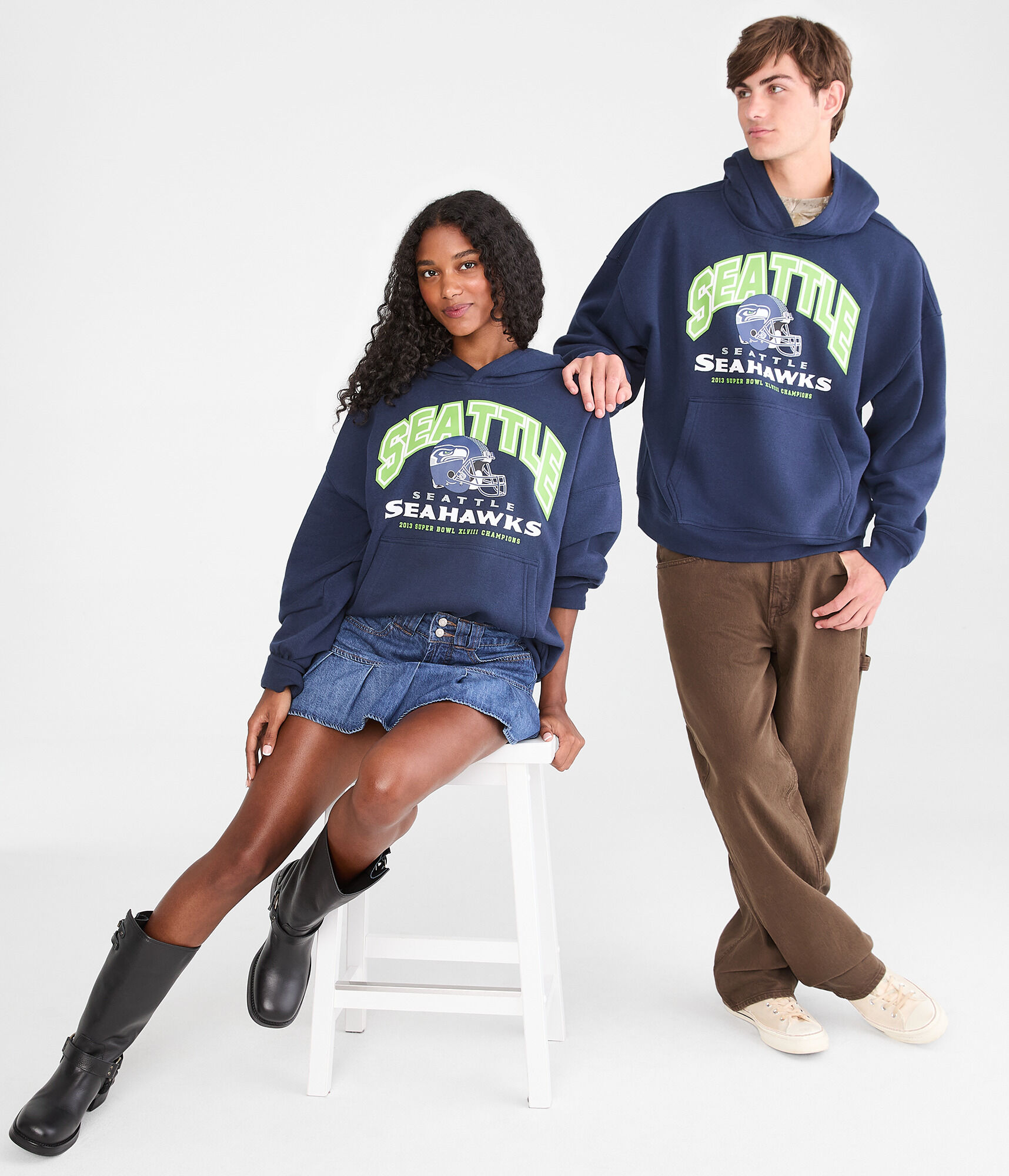 Seattle Seahawks 2013 Season Pullover Hoodie
