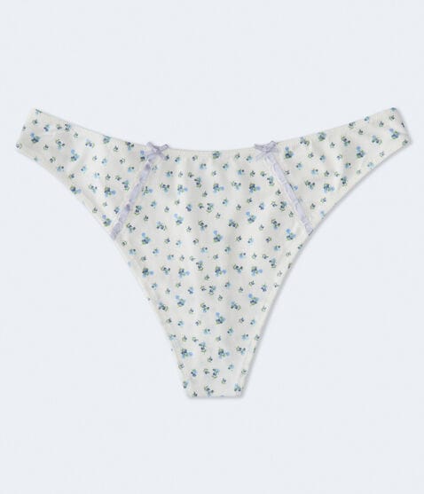 Floral Ribbon Thong Floral Ribbon Thong