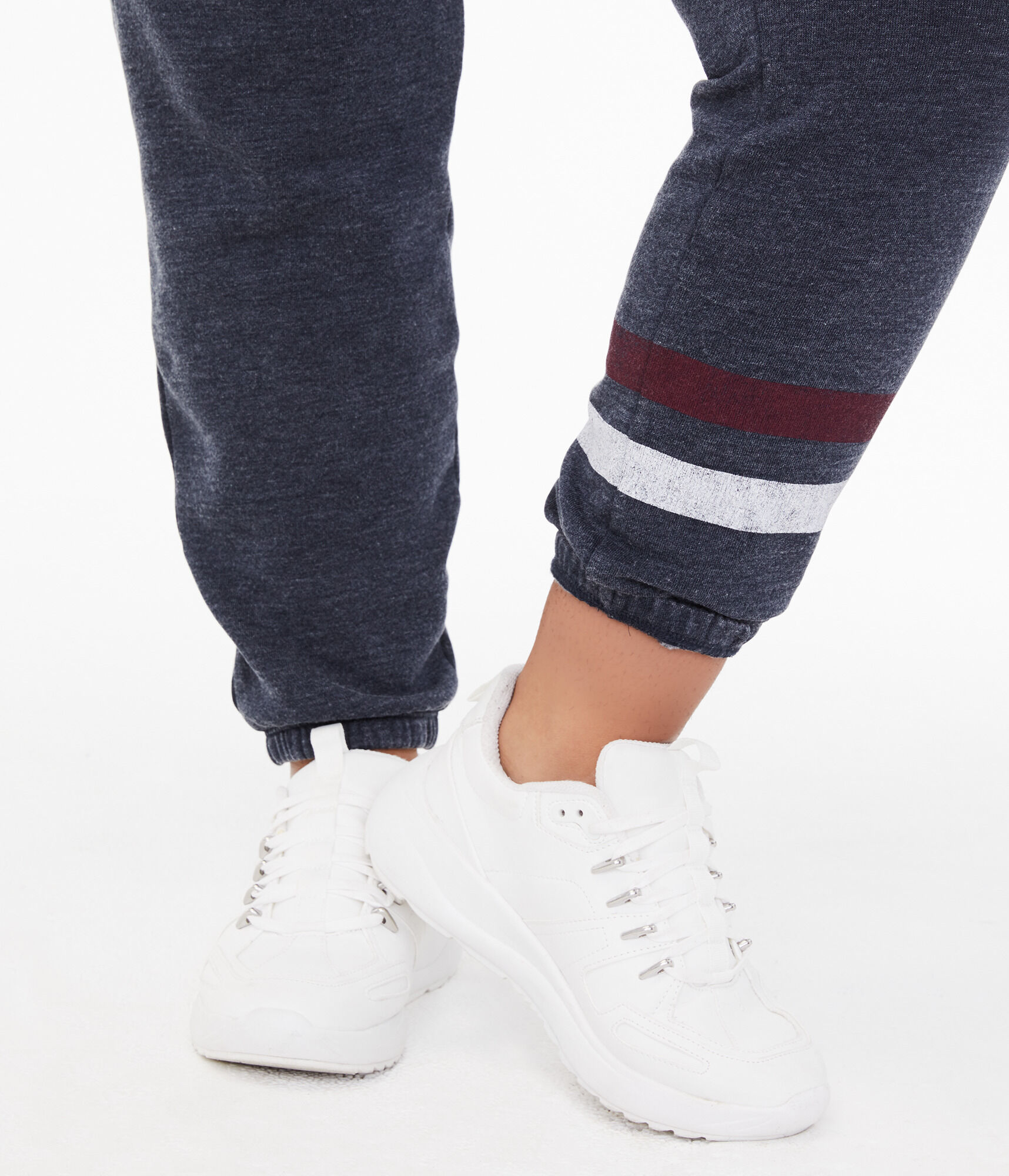 Stripe Cinched Sweatpants