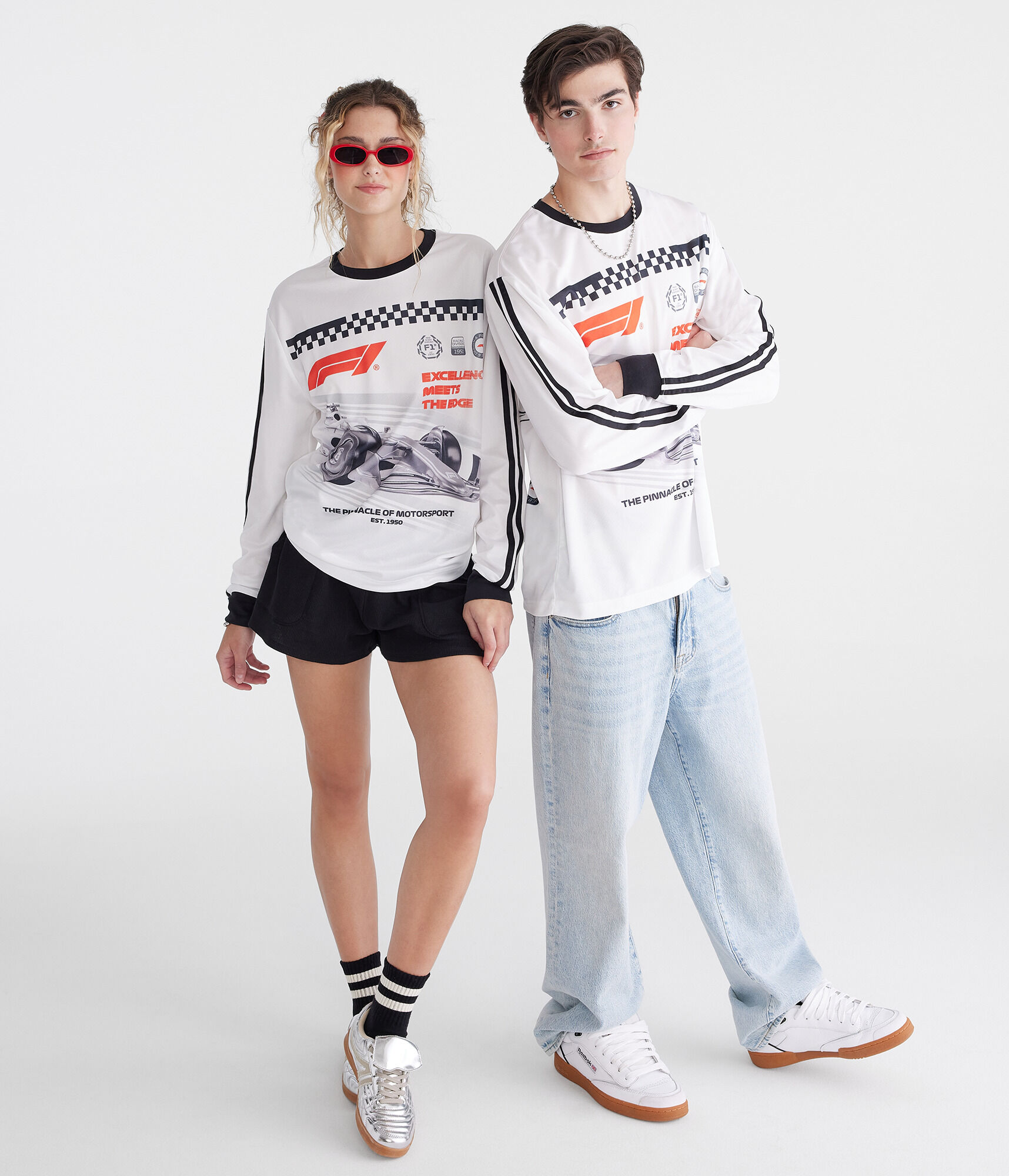 Formula 1® Long Sleeve Mesh Graphic Tee