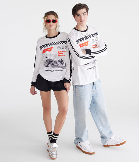 Formula 1® Long Sleeve Mesh Graphic Tee Formula 1® Long Sleeve Mesh Graphic Tee