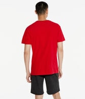 Aero Script Box Logo Graphic Tee