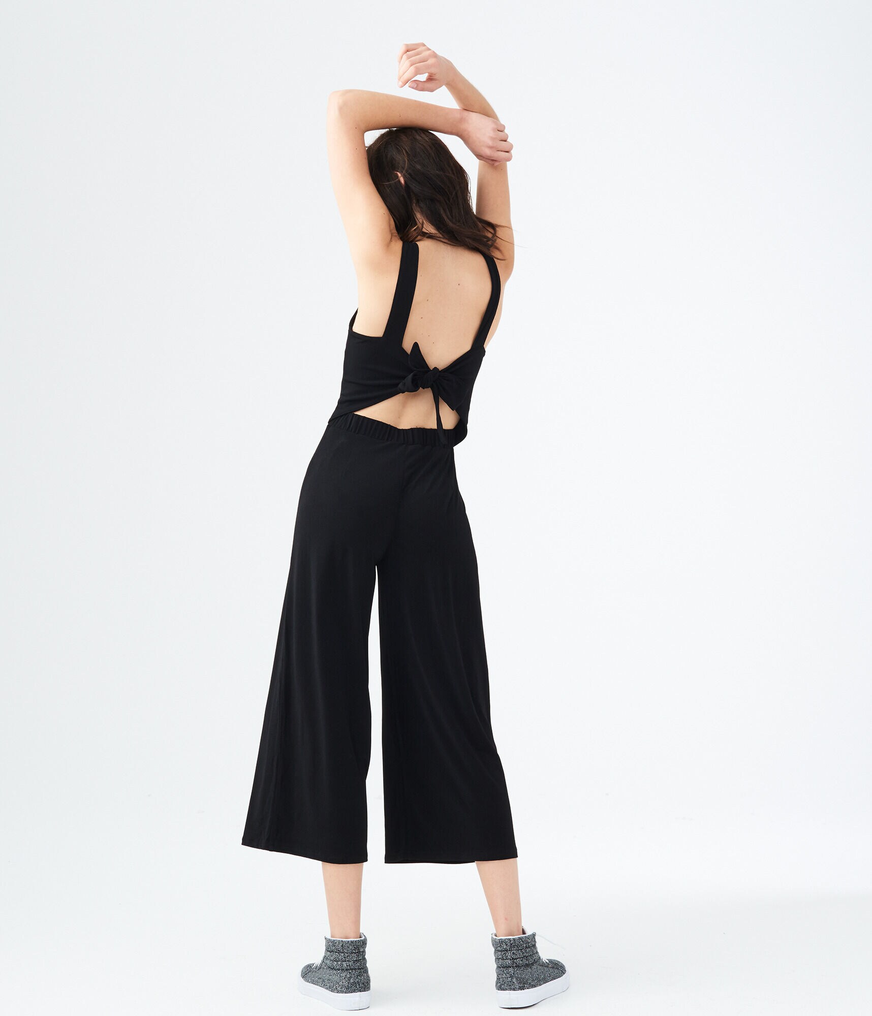 Tie-Back Jumpsuit
