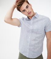 Geometric Dot Button-Down Shirt