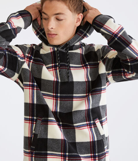 Plaid Alpine Pullover Hoodie