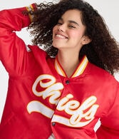 Kansas City Chiefs Satin Bomber Jacket