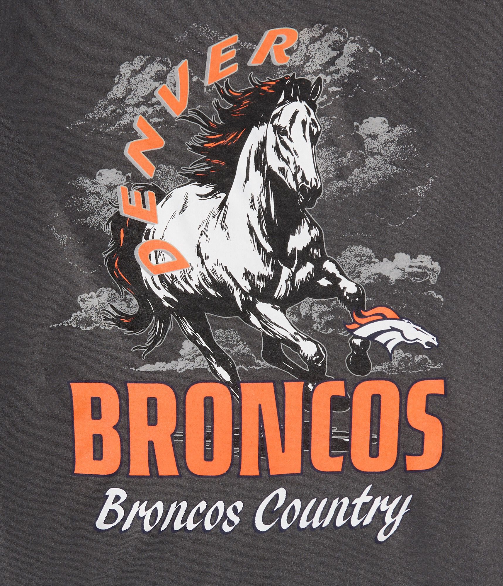 Denver Broncos Mascot Relaxed Graphic Tee