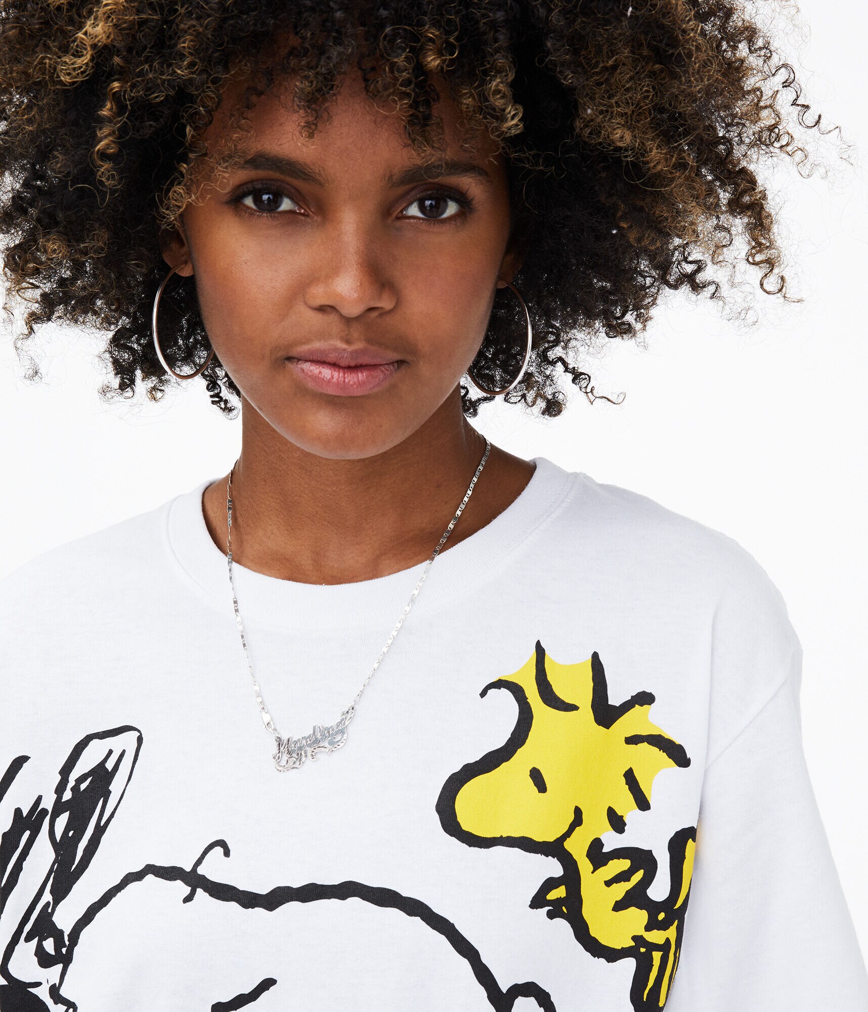 Snoopy &amp; Woodstock Boyfriend Graphic Tee